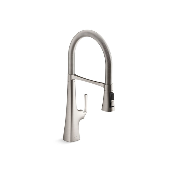 Kohler 4.44 in Mount, 1 Hole Kitchen Faucet 22061-VS - main